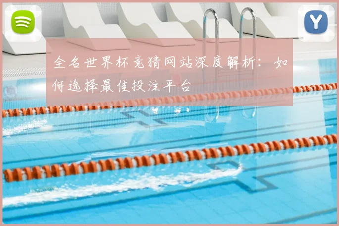 全名世界杯竞猜网站深度解析：如何选择最佳投注平台